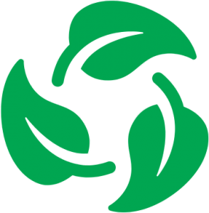 environmental friendly icon leaves